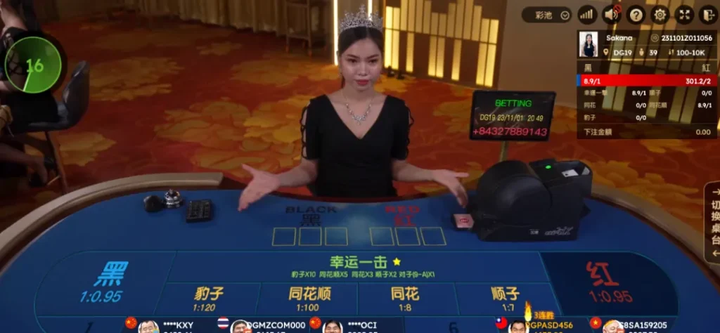 TU娛樂城DG真人炸金花玩法詳細介紹，真人視訊+高賠率！